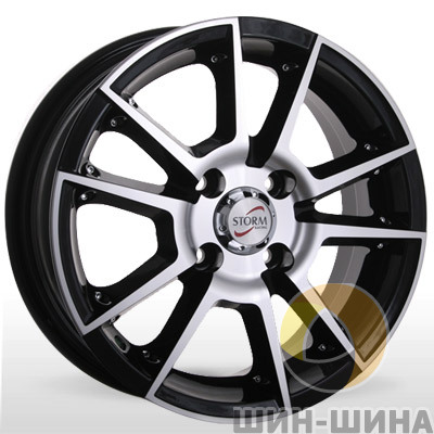 Диски W 289 BP (Black Polished) Storm
